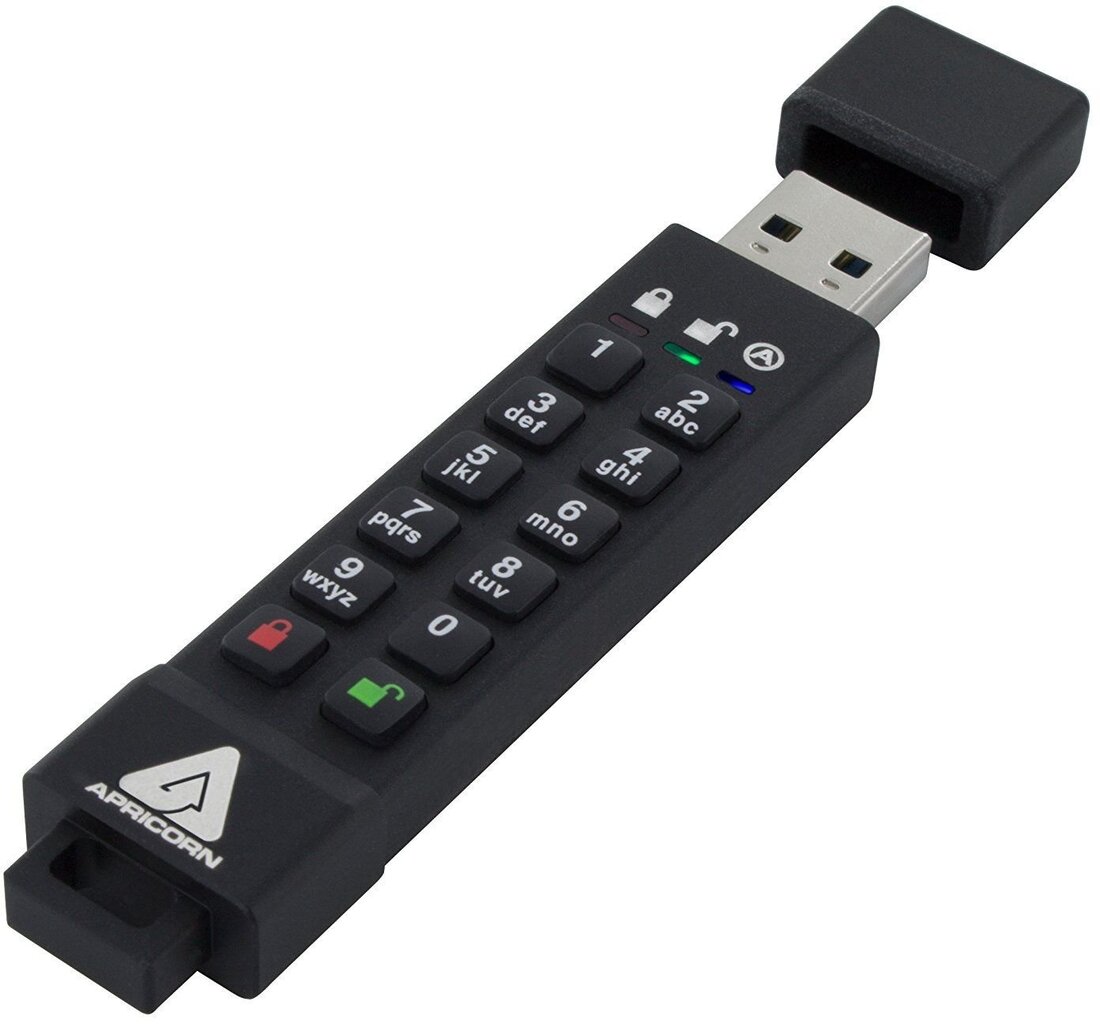 Apricorn ASK3Z-64GB cena un informācija | USB Atmiņas kartes | 220.lv