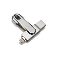 Platinet PMFL163A iDrive 16GB USB 3.0 + Lightning Zibatmiņa Sudraba cena un informācija | USB Atmiņas kartes | 220.lv