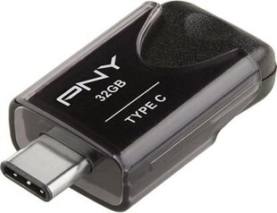 PNY Elite USB 3.0 Type-C 32GB цена и информация | USB накопители | 220.lv