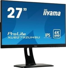 IIyama PLXUB2792UHSU-B1 UHD цена и информация | Мониторы | 220.lv