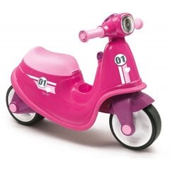Smoby Różowy jeździk skuter Ciche koła Pink Scooter цена и информация | Игрушки для малышей | 220.lv