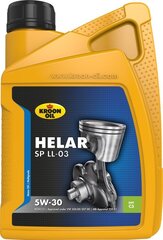 Eļļa KROON-OIL Helar SP 5W-30 LL-03, 1L цена и информация | Моторное масло | 220.lv