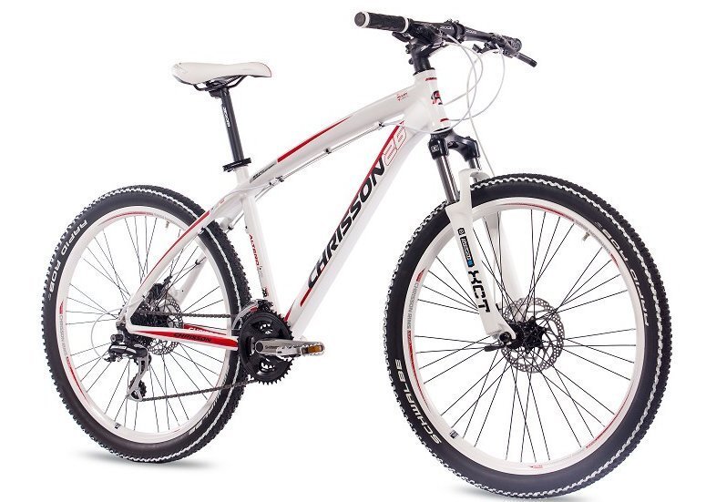 Kalnu velosipēds Chrisson Altero 26", balts cena un informācija | Velosipēdi | 220.lv