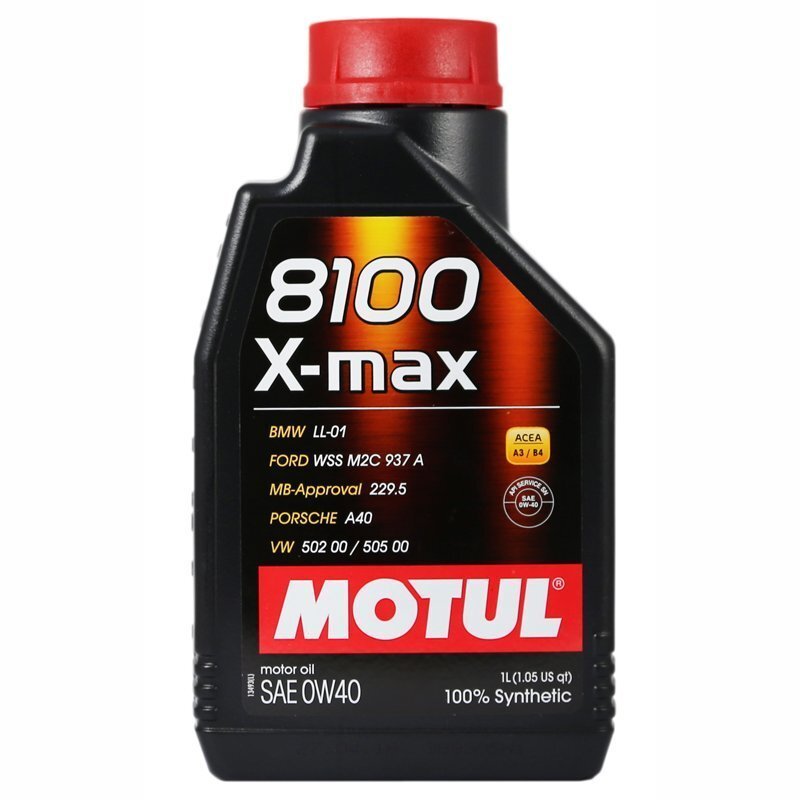 Eļļa Motul 8100 X-MAX 0W40 1L cena un informācija | Motoreļļas | 220.lv