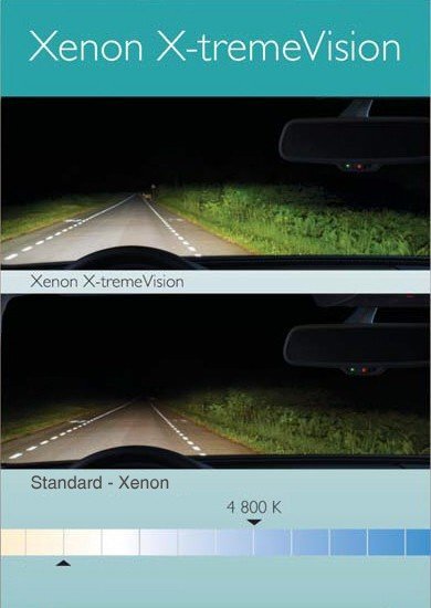 PHILIPS D1S 4800k Xenon X-TREME VISION GEN2 +150% spuldze цена и информация | Auto spuldzes | 220.lv