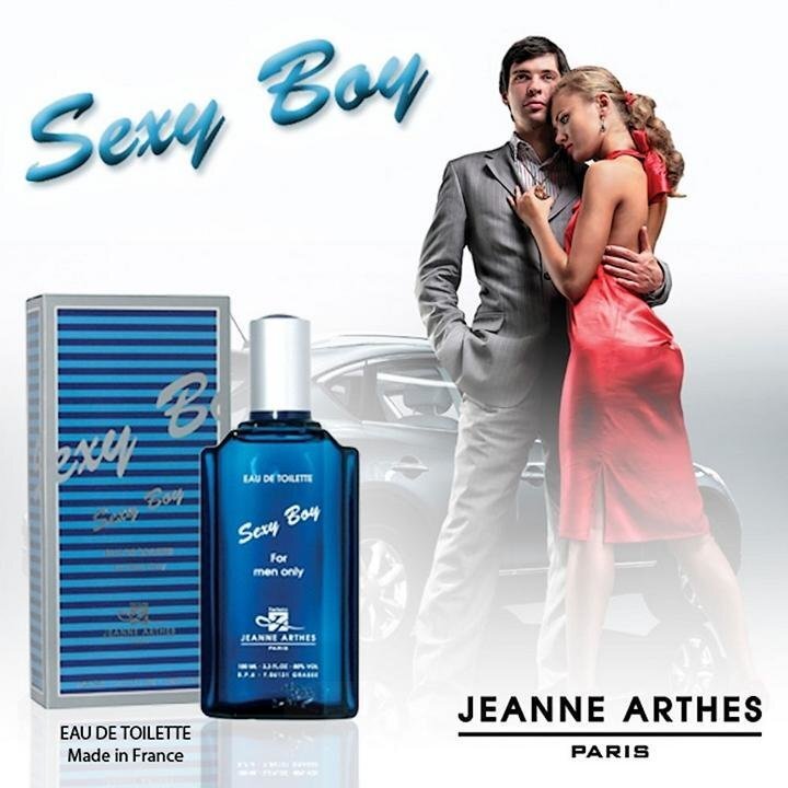 Tualetes ūdens Jeanne Arthes Sexy Boy EDT vīriešiem 100 ml cena un informācija | Vīriešu smaržas | 220.lv