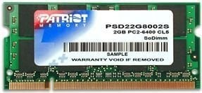 Patriot PSD22G8002S цена и информация | Оперативная память (RAM) | 220.lv