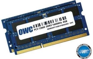 OWC DDR3 SODIMM 2x4GB 1600MHz CL11 Apple Qualified (OWC1600DDR3S08S) цена и информация | Оперативная память (RAM) | 220.lv