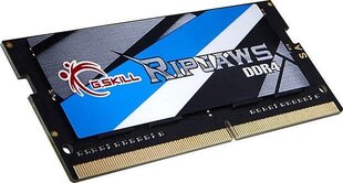 G.Skill Ripjaws DDR4 SODIMM 16 ГБ 2400 МГц CL16 (F4-2400C16S-16GRS) цена и информация | Оперативная память (RAM) | 220.lv