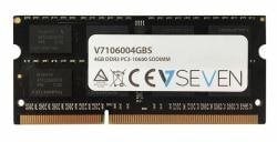 V7 DDR3 SODIMM 4 GB 1333 MHz CL9 (V7106004GBS) cena un informācija | Operatīvā atmiņa (RAM) | 220.lv