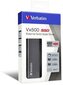 Ārējais SSD diskdzinis Verbatim Vx500 480GB, USB 3.1, Gen 2, pelēks / V47443 cena un informācija | Ārējie cietie diski | 220.lv
