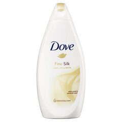 Dušas želeja Dove Caring Bath Fine Silk 750 ml цена и информация | Масла, гели для душа | 220.lv