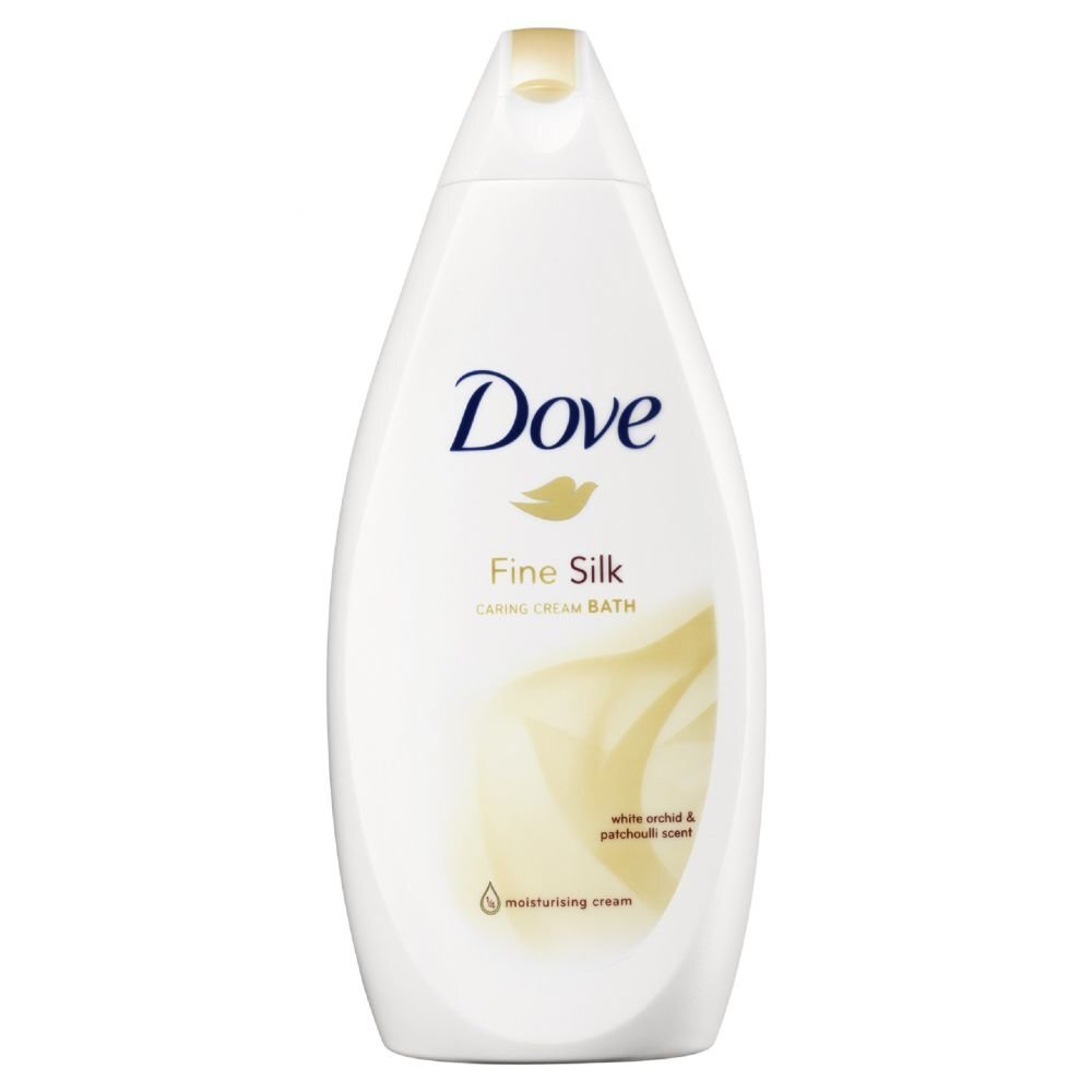 Dušas želeja Dove Caring Bath Fine Silk 750 ml цена и информация | Dušas želejas, eļļas | 220.lv