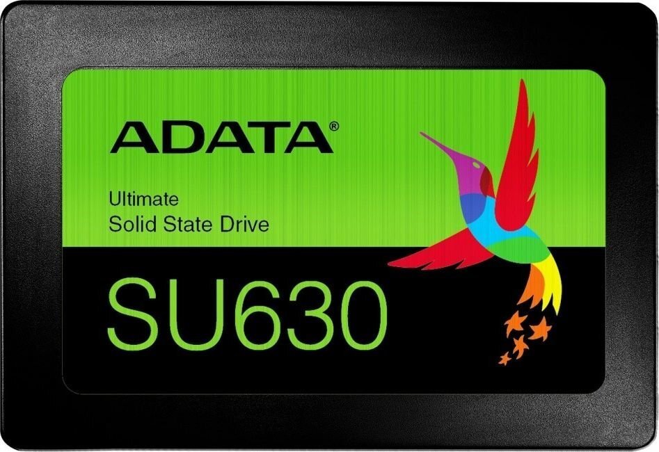 ADATA 960GB 2,5" SATA SSD Ultimate SU630 цена и информация | Iekšējie cietie diski (HDD, SSD, Hybrid) | 220.lv