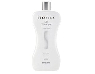 BioSilk Silk Therapy Conditioner разглаживающий кондиционер для мягкости и блеска 1006 мл цена и информация | Бальзамы, кондиционеры | 220.lv