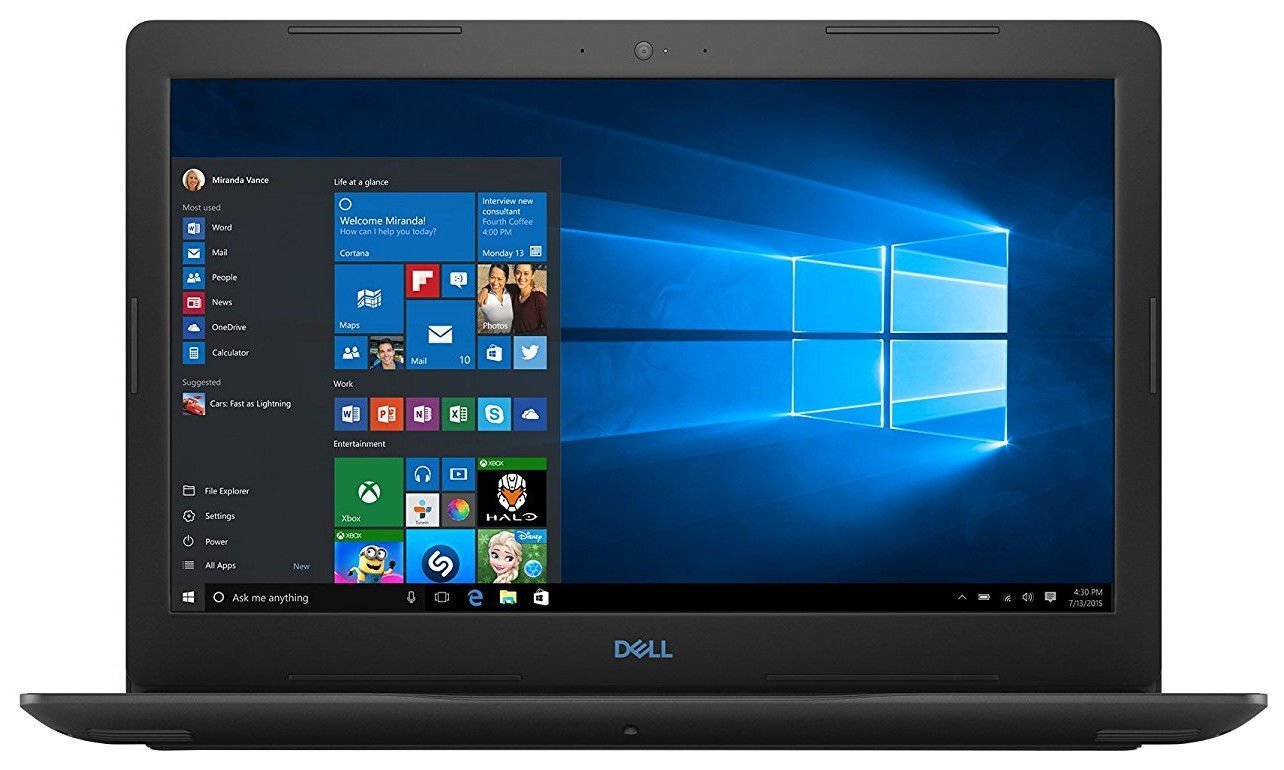 Dell G3 15 3579 i7-8750H 8 GB 1TB+ 128 GB Linux цена и информация | Portatīvie datori | 220.lv