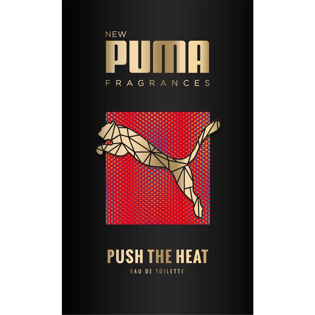 Tualetes ūdens Puma Push The Heat Man EDT vīriešiem 50 ml cena un informācija | Vīriešu smaržas | 220.lv