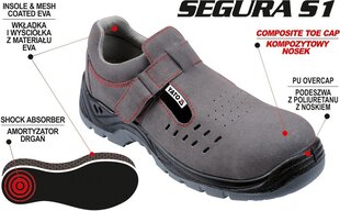 Sandales darba SEGURA S1 Yato цена и информация | Рабочая обувь | 220.lv