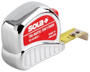 Rulete Tri-Matic Sola 3mx13mm, EC I цена и информация | Механические инструменты | 220.lv