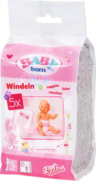 Baby born ® lelles autiņi, 5 gab. цена и информация | Rotaļlietas meitenēm | 220.lv