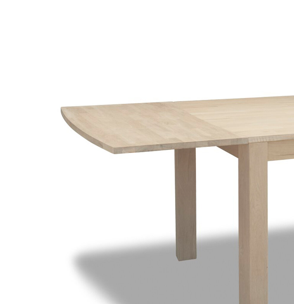 Papildu galda virsma galdam FurnHouse Paris, 50x100 cm, ozola krāsas cena un informācija | Virtuves galdi, ēdamgaldi | 220.lv