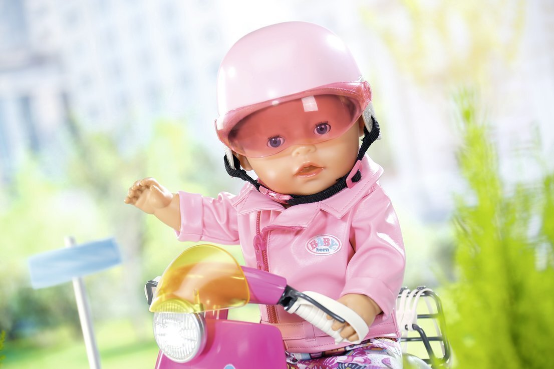Baby born ® lelles motorollera ķivere цена и информация | Rotaļlietas meitenēm | 220.lv