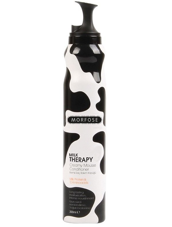 Izsmidzināms mitrinošs matu kondicionieris - putas Morfose Professional Reach Milk Therapy 200 ml цена и информация | Matu kondicionieri, balzāmi | 220.lv