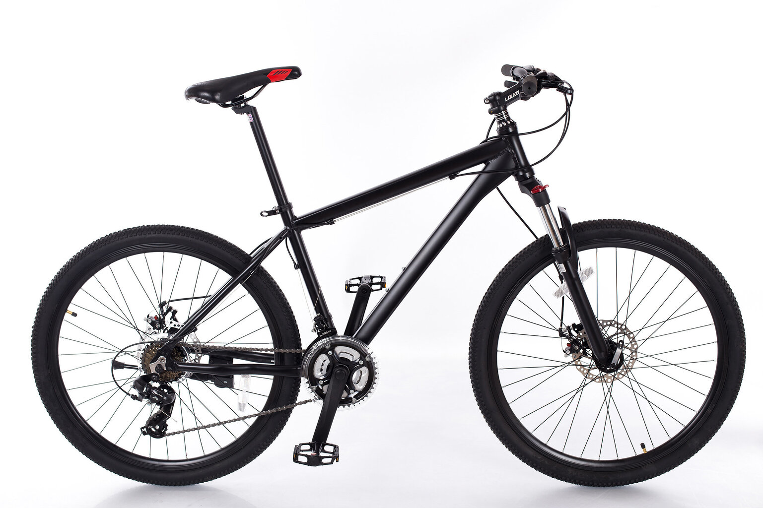 Kalnu velosipēds Louke Baogl 26", melns цена и информация | Velosipēdi | 220.lv