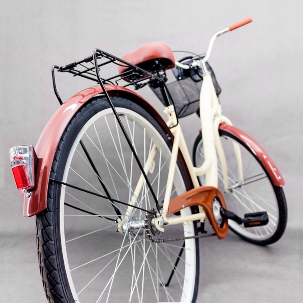 Pilsētas velosipēds Goetze Eco 26", krēmkrāsas цена и информация | Velosipēdi | 220.lv