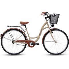 Pilsētas velosipēds Goetze Eco 28", brūns cena un informācija | Velosipēdi | 220.lv