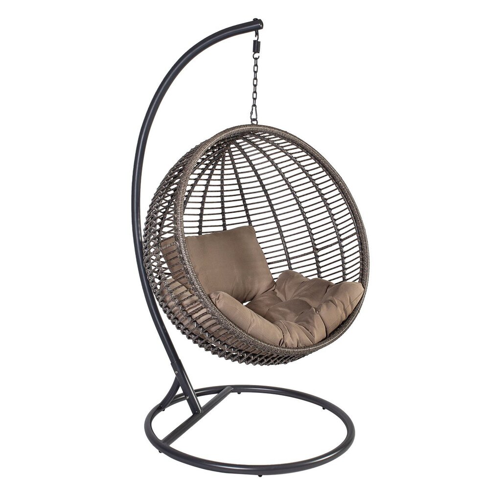Piekaramais krēsls Globe, brūns цена и информация | Dārza krēsli | 220.lv