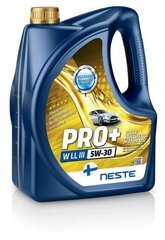 Akcija! Neste Pro + W LL-III 5W-30 4L + 1L komplekts cena un informācija | Motoreļļas | 220.lv