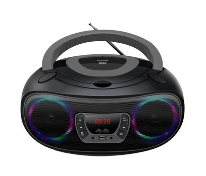 CD-проигрыватель с Bluetooth, MP3 и радио Denver Electronics TCL-212 4W Серый цена и информация | Магнитолы | 220.lv