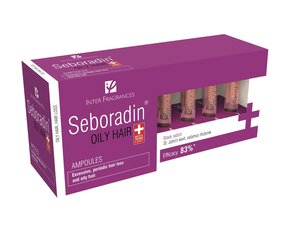 Ампулы для жирных волос Seboradin Med, 14 x 5,5 мл цена и информация | Средства для укрепления волос | 220.lv