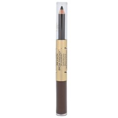 Карандаш для бровей + гель для бровей Revlon Brow Fantasy 1.49 г, 106 Dark Brown цена и информация | Карандаши, краска для бровей | 220.lv