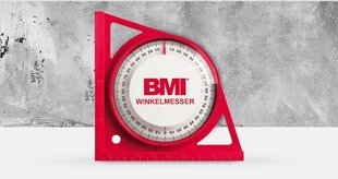 Stūra mērītājs BMI 100x100 mm cena un informācija | Rokas instrumenti | 220.lv
