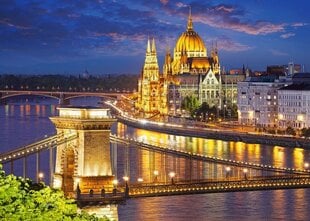 Castorland пазл Budapest view at dusk, 2000 элементов цена и информация | Пазлы | 220.lv