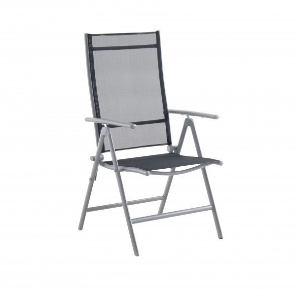 Saliekamais krēsls Chur, pelēks цена и информация | Dārza krēsli | 220.lv