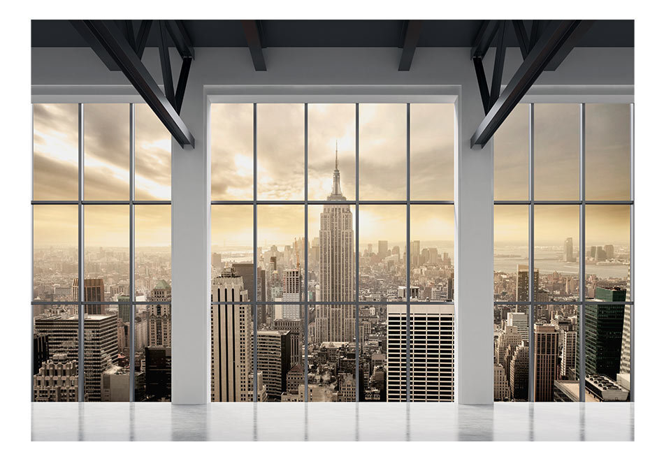 Foto tapete - Clouds over New York City cena un informācija | Fototapetes | 220.lv