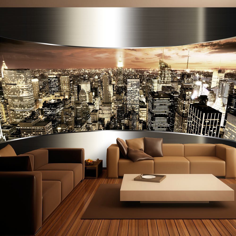 Foto tapete - Panorama of New York City цена и информация | Fototapetes | 220.lv
