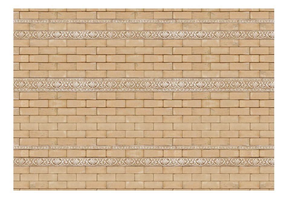 Foto tapete - Brick with ornaments цена и информация | Fototapetes | 220.lv