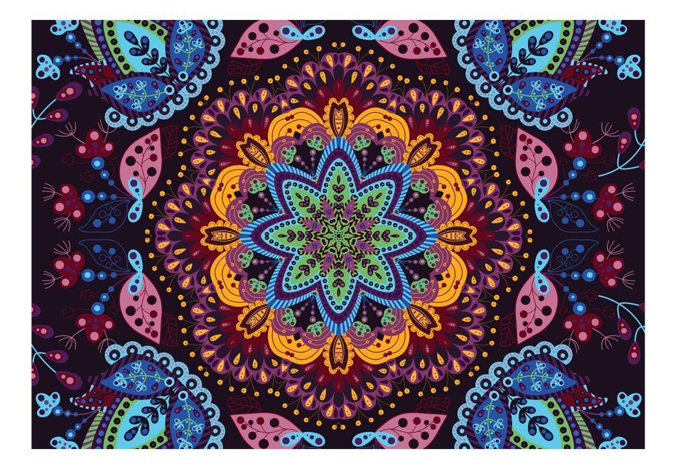 Foto tapete - Colorful kaleidoscope цена и информация | Fototapetes | 220.lv