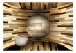 Foto tapete - Wooden orbit цена и информация | Fototapetes | 220.lv