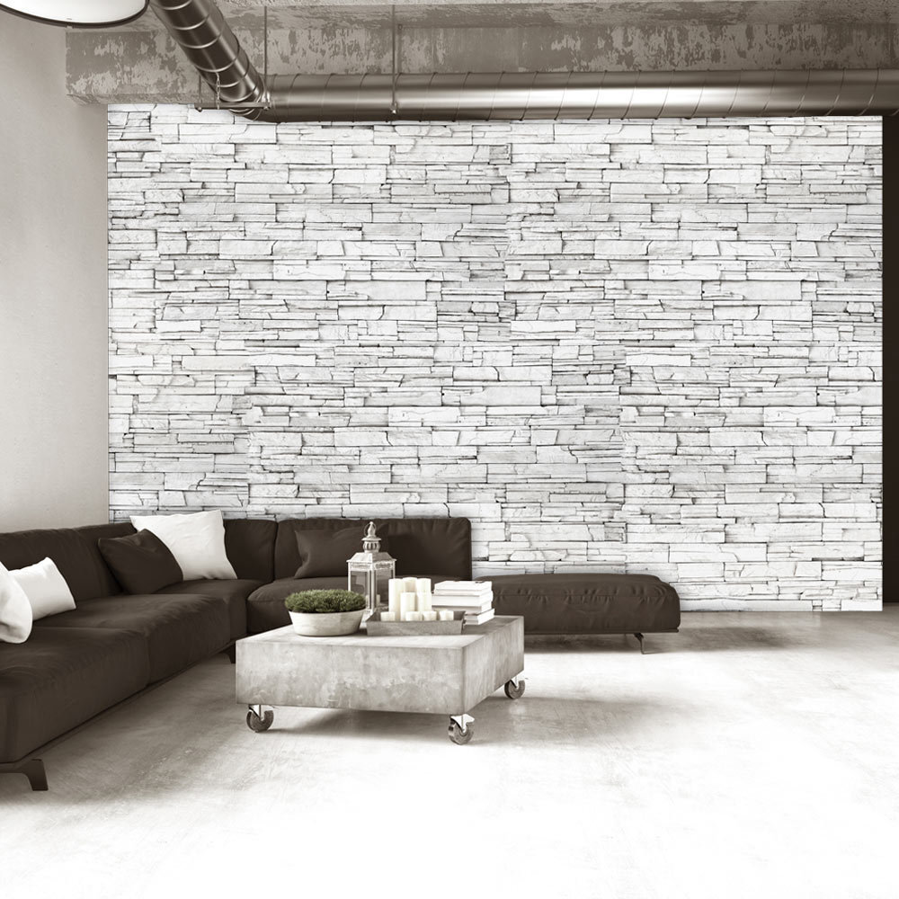 Foto tapete - White Brick цена и информация | Fototapetes | 220.lv