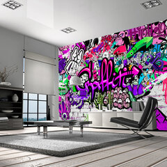 Foto tapete - Purple Graffiti цена и информация | Фотообои | 220.lv