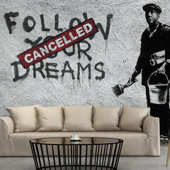 Foto tapete - Dreams Cancelled (Banksy) цена и информация | Фотообои | 220.lv