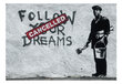 Foto tapete - Dreams Cancelled (Banksy) cena un informācija | Fototapetes | 220.lv