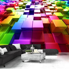 Foto tapete - Colored Cubes cena un informācija | Fototapetes | 220.lv
