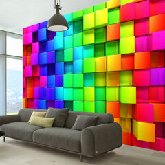 Foto tapete - Colourful Cubes цена и информация | Фотообои | 220.lv