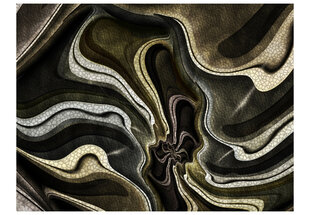 Foto tapete - Green and brown textured fractal cena un informācija | Fototapetes | 220.lv
